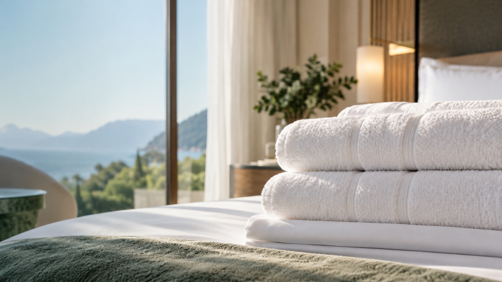 Linge professionnel dans un environnement hôtelier